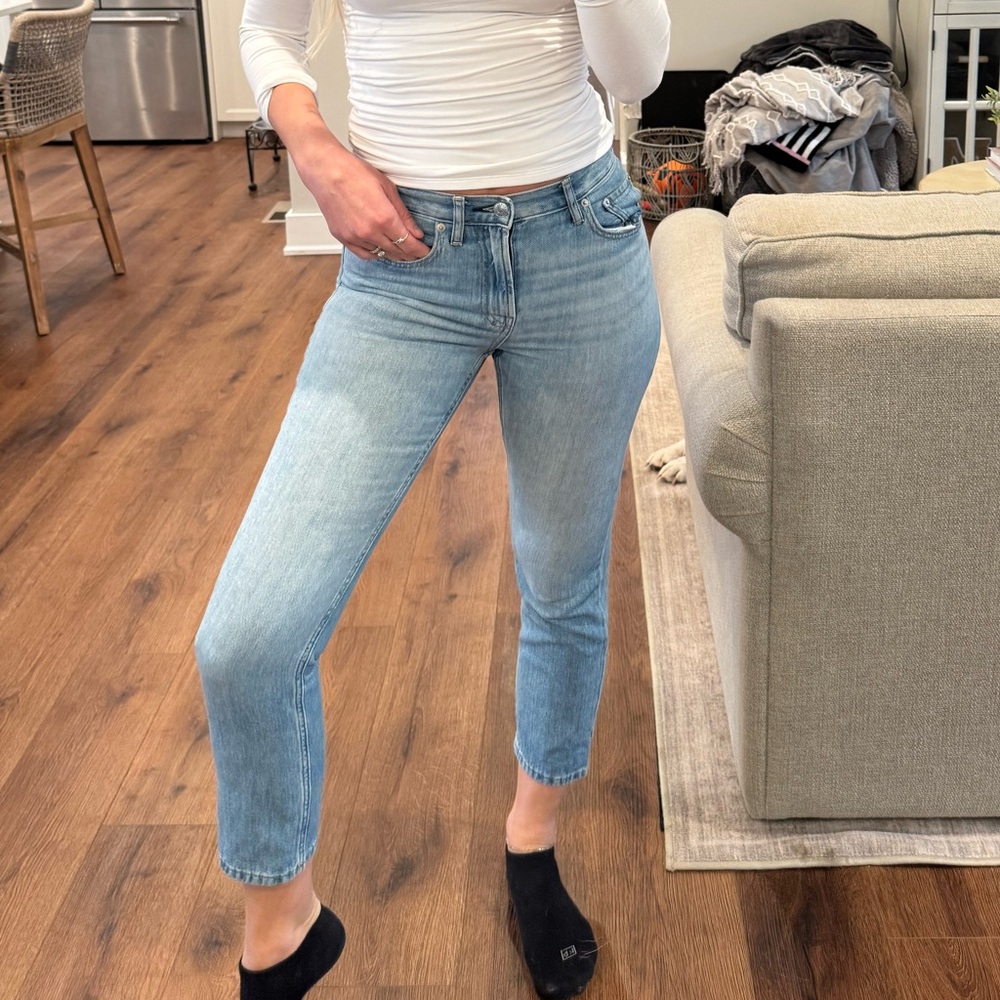 Everlane Jeans Ankle Straight 26 100% Cotton